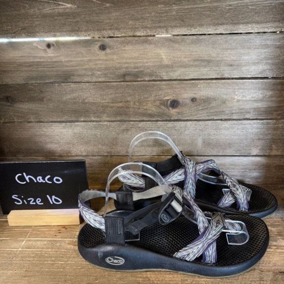 Womens Chaco Z/2  Comfort Walking Hiking‎ Sandals Purple Size 10 M GUC - Picture 1 of 6